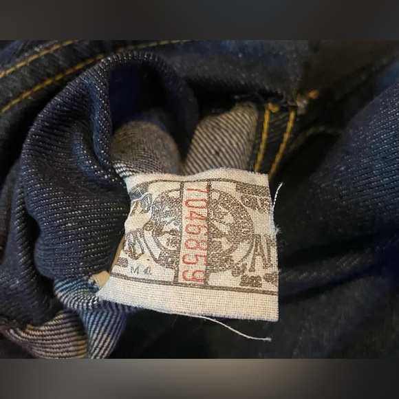 VTG 60’s LEE Riders Sanforized Leather Label Jeans Men’s SZ 27”x 30” Union Made - Picture 9 of 12